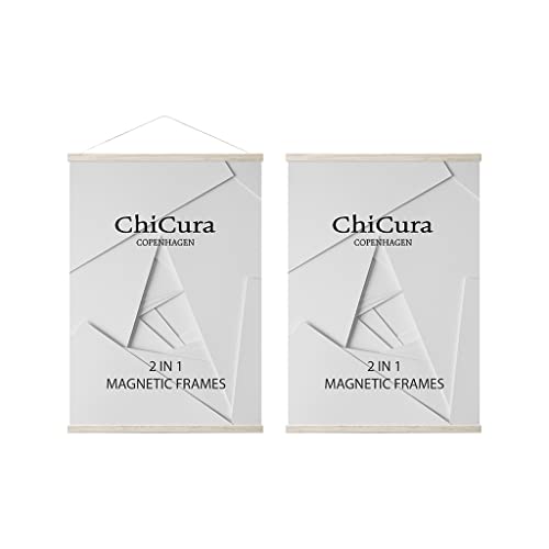 ChiCura Cornice magnetica 2 in 1, 51 cm, rovere