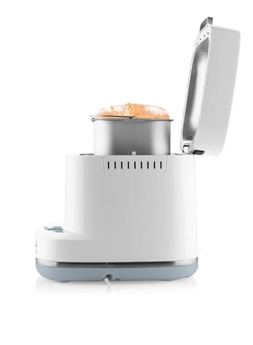 ETA Brotbackautomat Crustica I mit Direktantrieb & 12 Programmen I Riemenlose GearDrive-Technologie I 3 Brotgrößen I Krustenbräunung, Joghurt & Marmelade I BPA-frei I 550 W