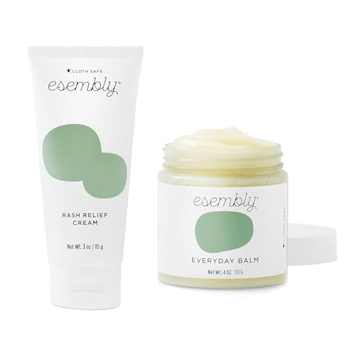 Image of Esembly Baby Skin Care Essentials Bundle | Rash Relief Cream (3oz) and Everyday Balm (4oz)