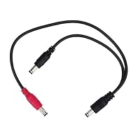 Dual 9V to 18V Stable Boost Conversion: This guitar pedal power boost cable precisely converts dual 9V power sources into a steady 18V output, providing optimal high-voltage supply for power-hungry guitar effects pedals. Isolated Design to Eliminate ...