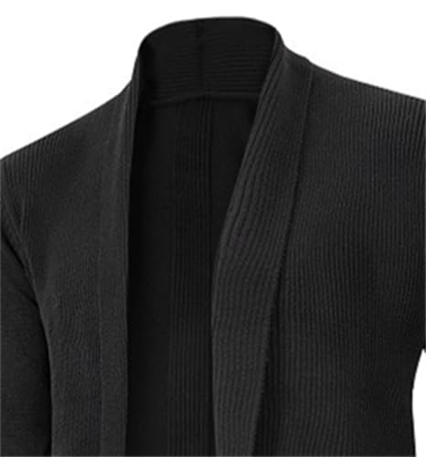 Fall Cardigan Sweaters for Men Button Down Long Sleeve Knitted Loose Fit Top Autumn Warm Workout Sportswear3
