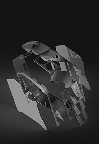 Image of SYGA Alien Gaming Water-Cooled Game case ATX Large Plate Tempered Glass Side-Through Desktop Computer case Conan Gray