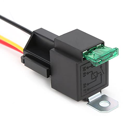 Relé de 12vdc 4 pines SPST para barras de luces led en rutas todoterreno