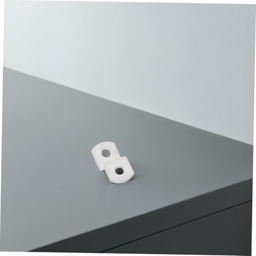 Image of Generic 50pcs Z Shaped Angle Code Clips Picture Hanging Hardware for Secure Wall Mounting for Wooden Metal and Plastic Frames Efficient Dual Design for Maximum Stability