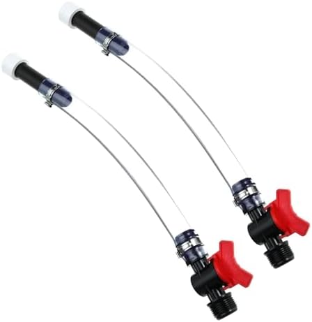 Amazon.com: Deluxe Racing Fuel Hose with Ball Valve Shut Off,Racing ...