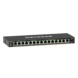 NETGEAR – NETGEAR GS316EPP Switch 16 Port Gigabit Ethernet LAN PoE Swi