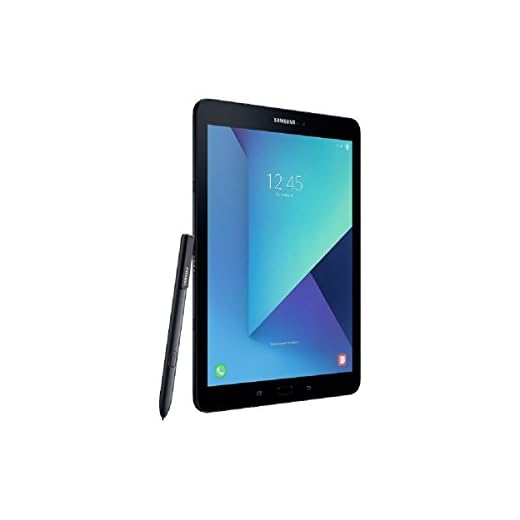 Samsung Galaxy Tab S3 T820 24,58 cm (9,68 tum) pekskärm Wi-Fi surfplatta PC (Quad Core 4 GB RAM 32 GB eMMC Wi-Fi Android 7,0) svart inkl. S Pen