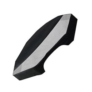 Hemoton Hundegehege Abdeckung Schwarz Grau