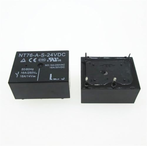 Relais 24V NT76-AS-24VDC haute capacité 16A 250VAC 4 broches DC