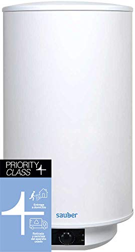 Sauber Termo Serie 5-80L - 80 litros - Pantalla Digital - Entrega EN Domicilio, Blanco
