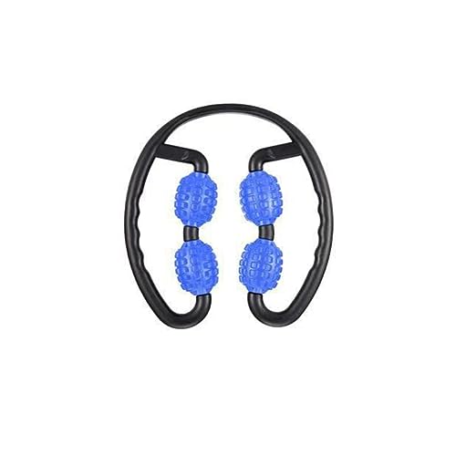 Rodillo Masajeador Ergonómico de 360° para Relajación Muscular de Piernas, con Diseño Ajustable y Ruedas Separadas, Color Al Azar miniatura 1