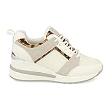 Zapatillas Mujer de Estilo Casual, con Cuna, Estampado de Le