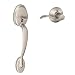 Plymouth Front Entry Handle Accent Right-Handed Interior Lever (Satin Nickel) FE285 PLY 619 ACC RH