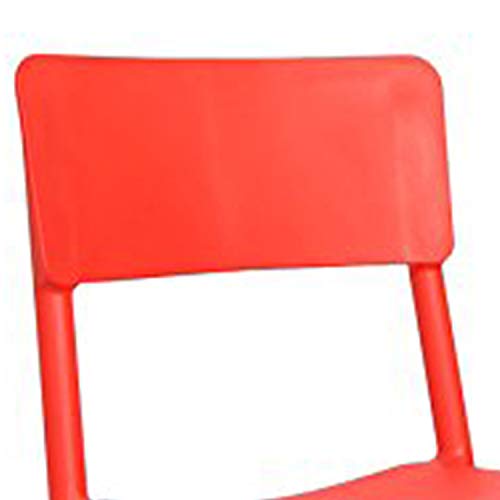 Image of Cello Eskimo Chair Set Pack of 2 - Red | Strong and Durable | Easy to Clean | Chair for Living Room, Bed Room, Kitchen, Office Room, Outdoor | 3 Years Warranty