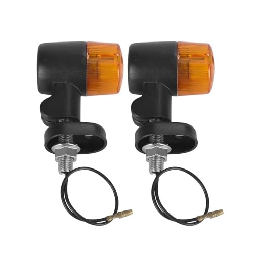 Clignotant moto 12V ambre anti-vibration pour restaurer la sécurité de votre Dax