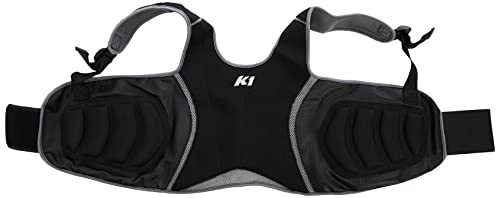 K1 Race Gear Colete protetor canelado Karting Pro-Lite (preto, grande) - 16-PLV-N-L