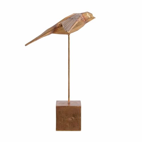 Estatua decorativa de golondrina en resina para mesa miniatura 2