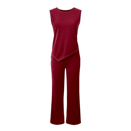 Conjunto de pantalón de traje para mujer de tejido flexible y corte formal 4