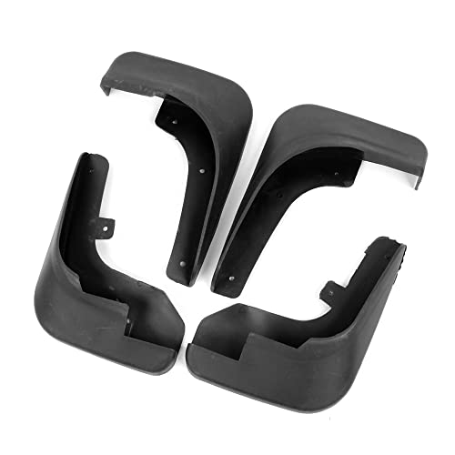 Image of uxcell Guard Splash Guards Flaps Front Rear Set 4 Pcs for Peugeot 207