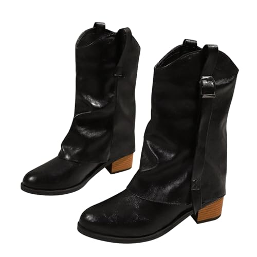 Bottes femme grandes tailles à talon aux finitions soignées Generisch
