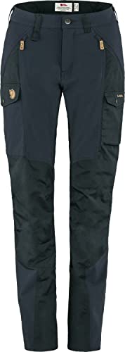 Fjällräven Damen Nikka Trousers Curved W Hose, Dunkelblau, 40 EU