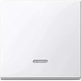 Merten 436019 Wippe mit Kontrollfenster, polarweiß glänzend, System M