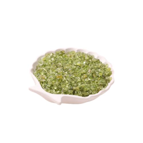 Image of Peridot Crystal Chips (500 Gm) | Natural Healing Crystals for Emotional Balance & Abundance | Crystal Stones for Reiki, Meditation & Vastu | Ideal for DIY Jewellery Making & Home Decoration