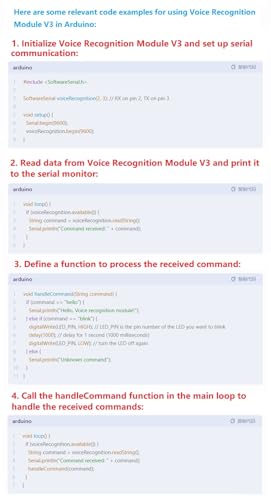 Wwzmdib Speak Recognition, Voice Recognition Module V3 thumb #1