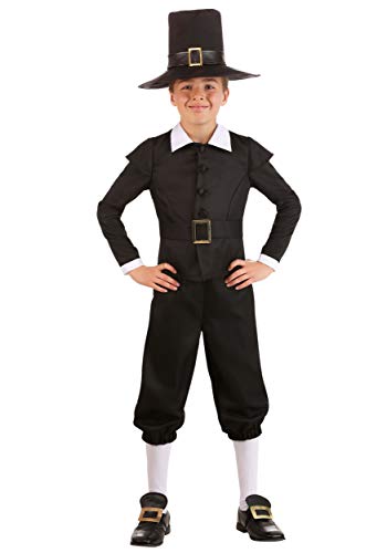 Disfraz de Peregrino para Niños con Chaqueta, Pantalón y Cinturón miniatura 2
