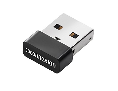 3Dconnexion 3DX-700069 Adaptador y Tarjeta de Red RF inalámbrico - Accesorio de Red (Alámbrico, USB, RF inalámbrico, Negro)