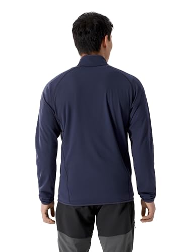 Image of Arc'teryx Delta Jacket Men's | Fleece Jacket Delivering Warmth for Less Weight | Black Sapphire, X-Small
