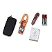 Digital Clamp Meter Auto-Ranging Multimeter Amp Voltage Tester Measure AC Current 600 A, AC/DC Voltage, Resistance, NCV, LPF, Diodes, Continuity and Backlight for Electricians