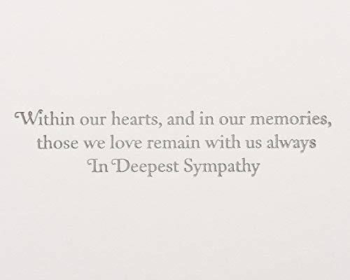 Image of Papyrus Sympathy Card (Our Memories)
