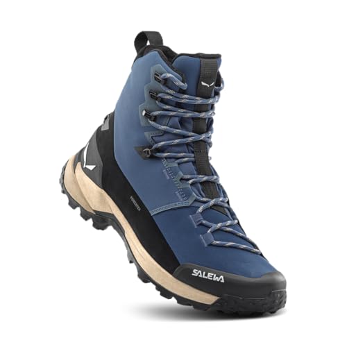 Image of Salewa Men's Puez Winter Mid Powertex Waterproof Insulated Trail Boots for Hiking & Trekking