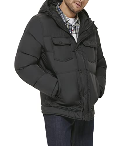 Image of Levi's Men's Performance Hooded Puffer Trucker Jacket (Regular & Big & Tall Sizes)