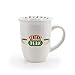 Silver Buffalo Friends Central Perk Logo Wide Rim Ceramic Mug, 16 Ounces