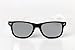 Brand Jon Senkwok Mens Wayfarer Sunglasses Polarized Silver