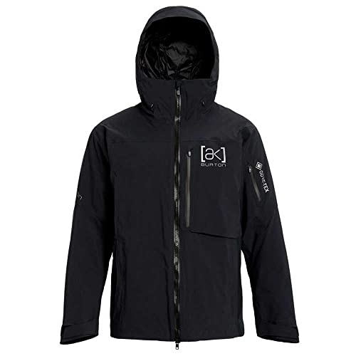 Burton   Chaqueta de esquí Ak Gore tex Helitack Stretch True Black para hombre, color negro, Negro , medium