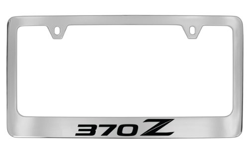 Amazon.com: Nissan 370z Chrome Plated Metal License Plate Frame