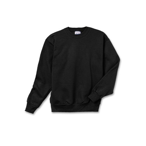 Hanes ComfortBlend EcoSmart Boy`s Crewneck Sweatshirt Black