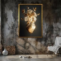 Impression sur toile luxueuse 40x60cm pour raviver un mur blanc vide