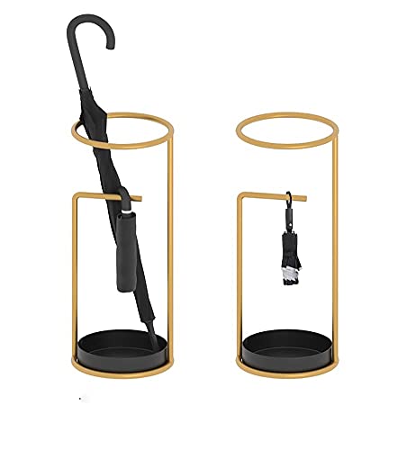 Soporte de paraguas circular de lujo en metal para espacios selectos 4