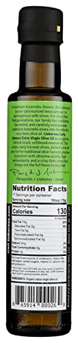 Early Harvest Extra Virgin Olive Oil - Greek - Organic - OU Kosher Certified - NonGMO - Gluten Free - Paleo - Keto - Cold Pressed - Single Sourced - First Pressed - Premium - Ultra Premium - Low