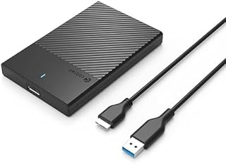 1TB Hi-Speed Portable Hard Drive, USB 3.0, Mobile and PC Compatible, Heavy Duty Slim HDD, 1 Yrs Warranty (1 TB Black)