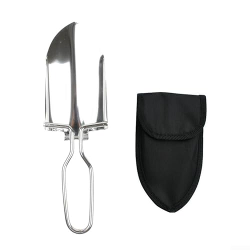 Pelle pliable facilement pliable en acier inoxydable pour une performance durable