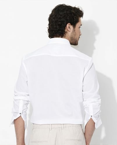 Image of Rare Rabbit Regular fit Plain Shirt