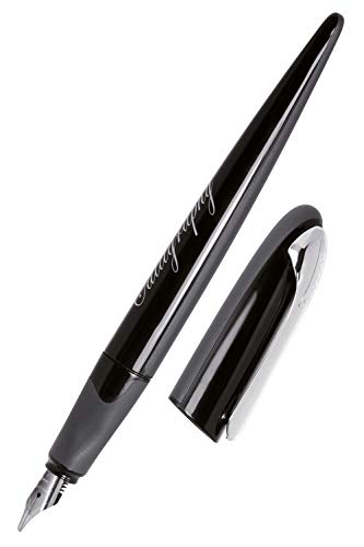 Online Schreibgeräte 10001/3D   Pluma de caligrafía, color negro