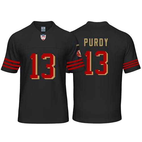 Brock Purdy Jersey San Francisco Women Football Black Stitched