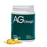 AG1 Omega 3 Fish Oil Softgels – 2000mg EPA & DHA from Wild-Caught Fish, Supports Heart, Brain & Joint Health | 90 Capsules | Athletic Greens Supplement