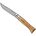 Opinel Couteau N° 9 INOX Tradition - Manche 12 cm Hetre - Virole Tournante